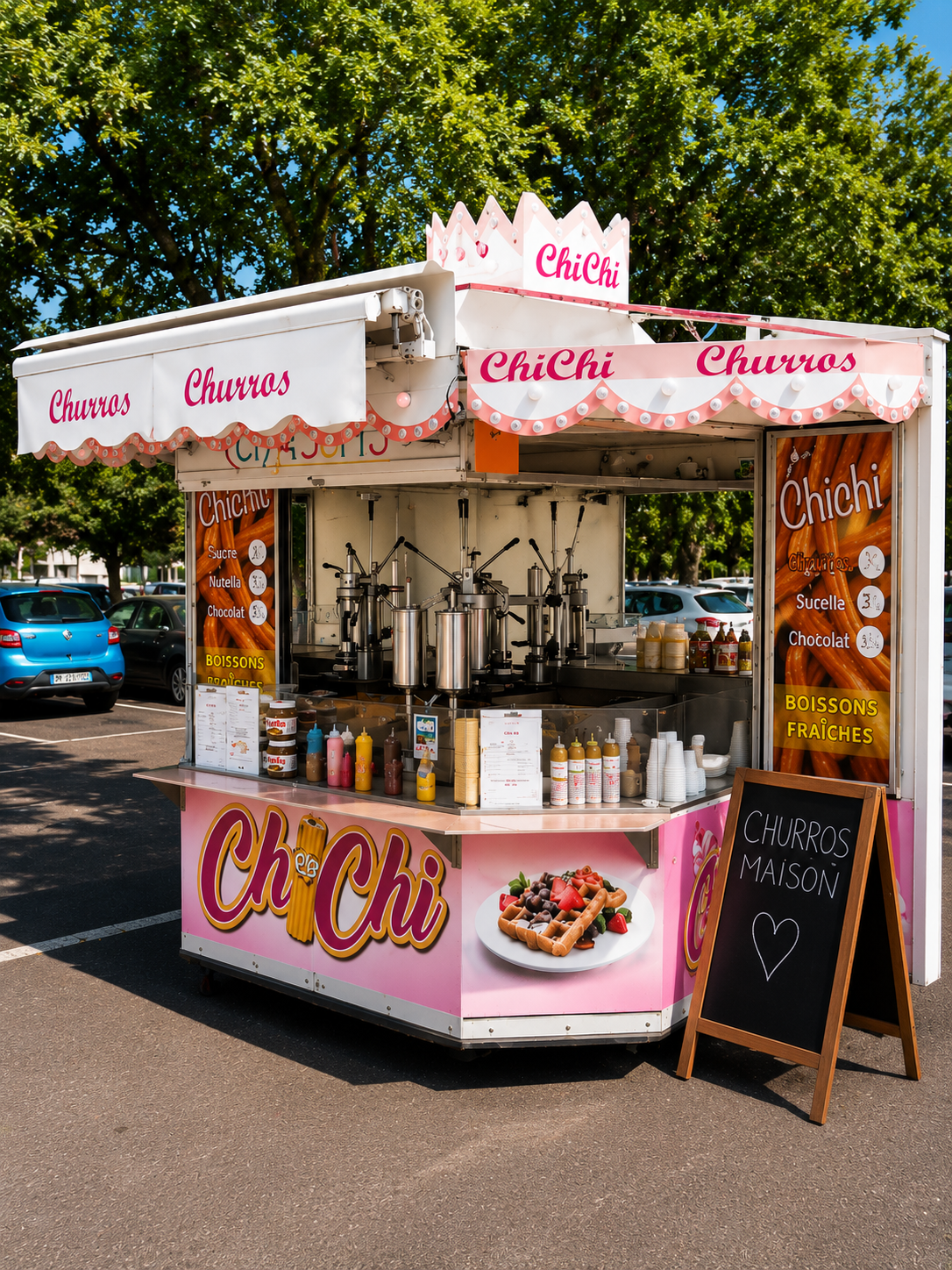 Stand Chichi's - Vue de face